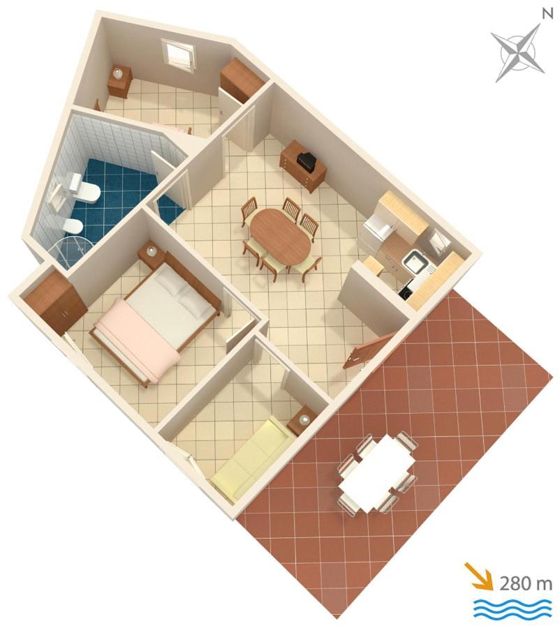 Apartments And Rooms With Parking Space Marina, Trogir - 5953 외부 사진